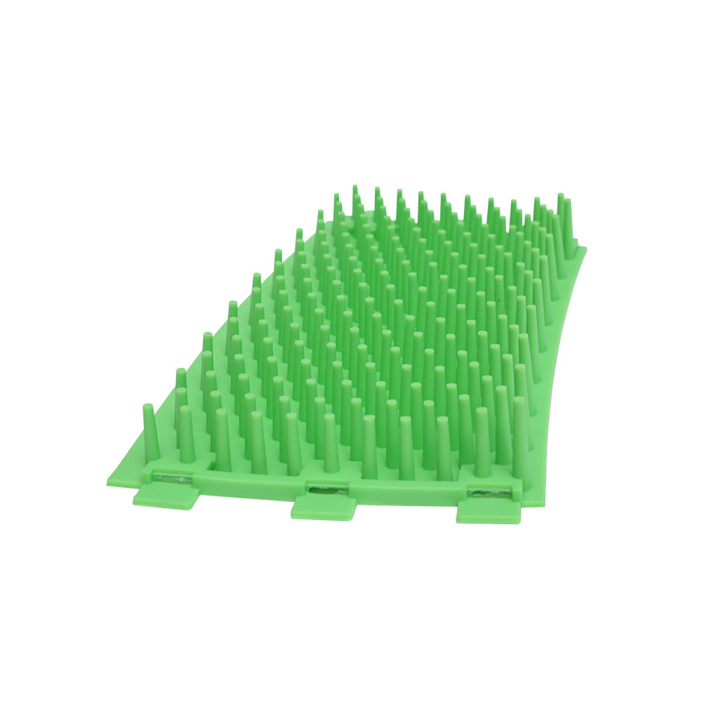 Ondoing Pet Foot Cleaner Dog Cat Paw Washer Pet Feet Brush Grooming Tool Small Large Mug-S-Green